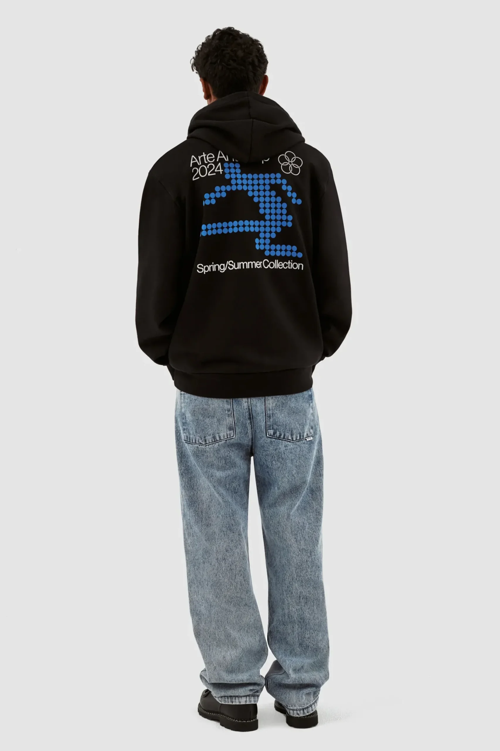 Arte Antwerp Circles Men Back Hoodie