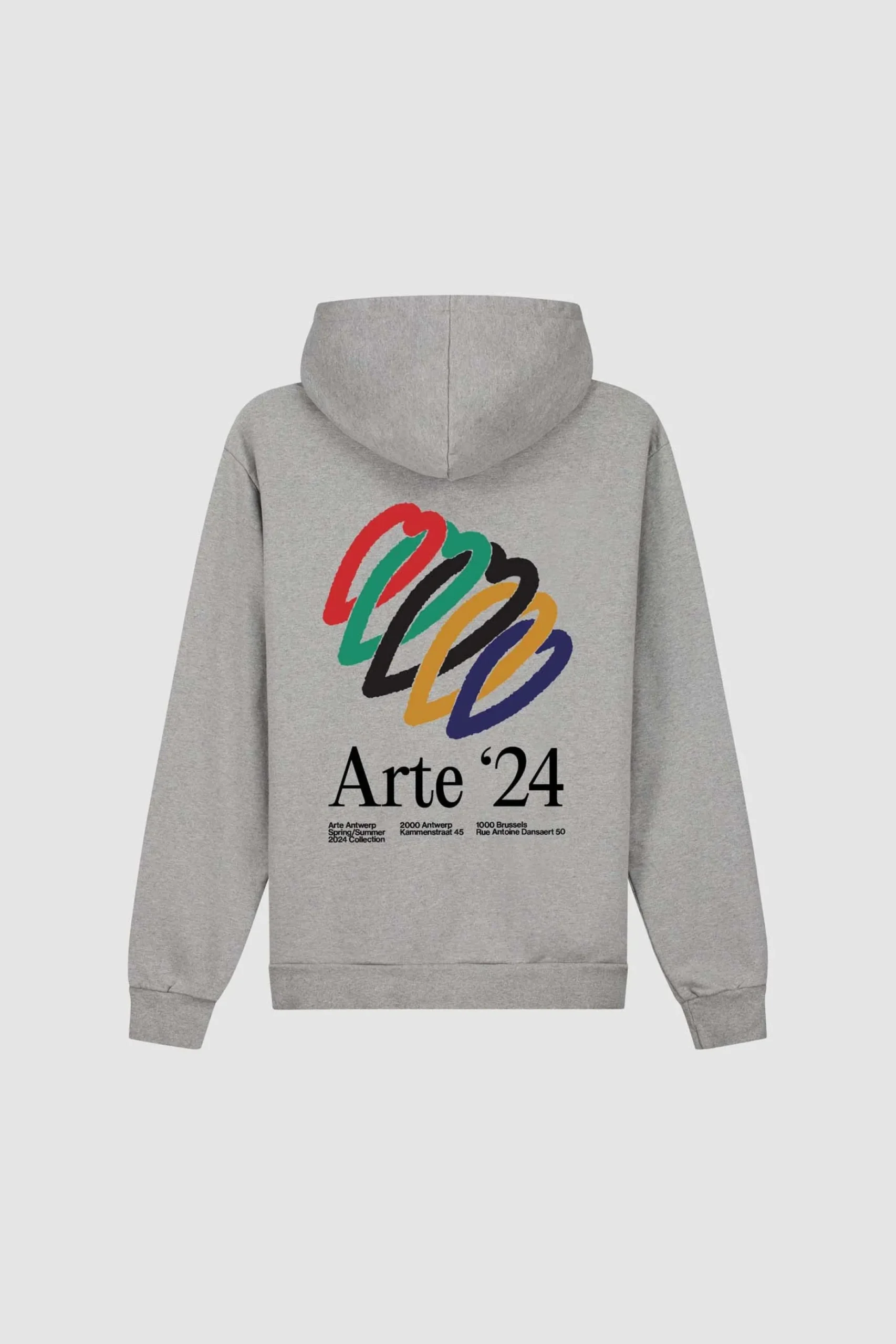 Arte Antwerp Hank Back Hearts Hoodie